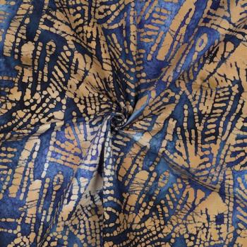 Batik Baumwolle Navy